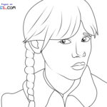 Raskrasil.com-Wednesday-Addams-Coloring-Pages-10