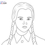 Raskrasil.com-Wednesday-Addams-Coloring-Pages-6