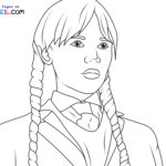 Raskrasil.com-Wednesday-Addams-Coloring-Pages-9