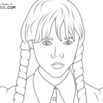 Raskrasil.com-Wednesday-Addams-Jenna-Ortega-Coloring-Pages-3