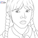 Raskrasil.com-Wednesday-Addams-Jenna-Ortega-Coloring-Pages-5