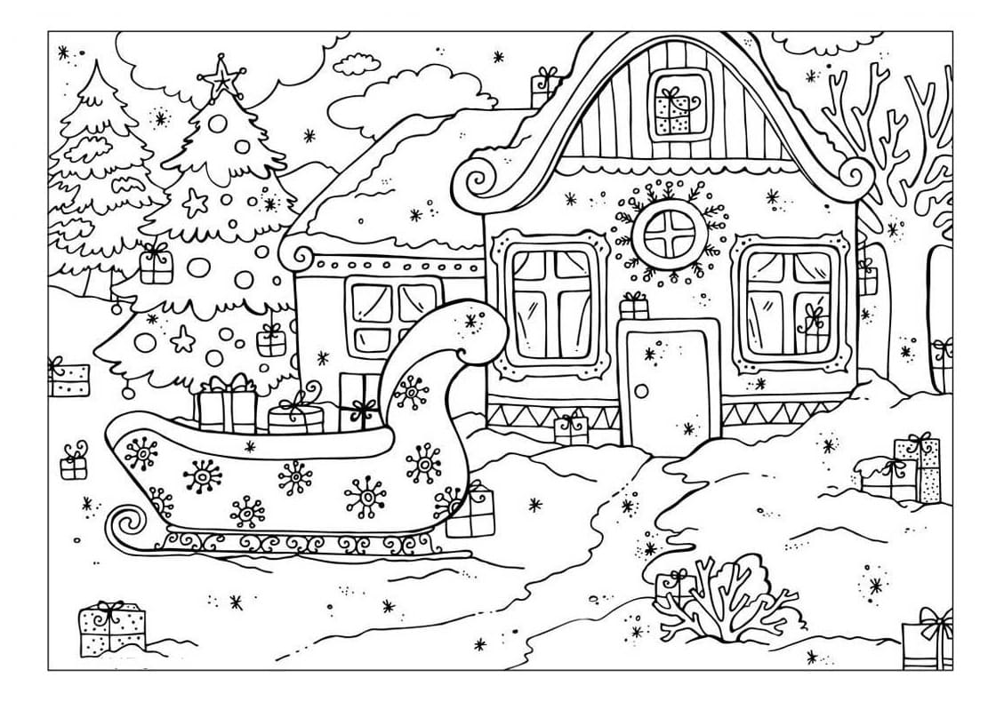 Raskrasil.com-Winter-Wonderland-Coloring-Pages-6