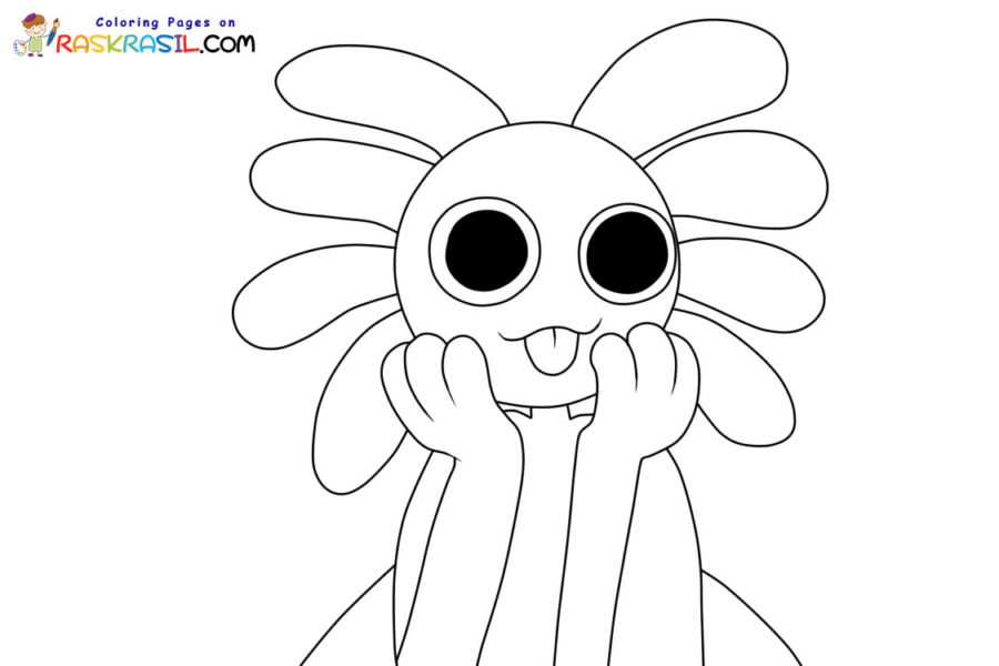 31+ Yellow Rainbow Friends Coloring Pages