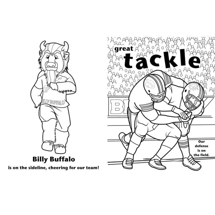Buffalo Bills Coloring Pages