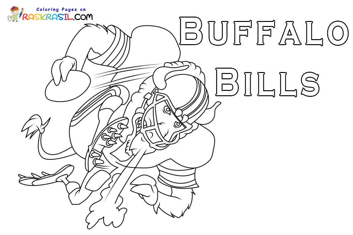 Buffalo Bills Boyama Sayfaları En Güzel Boyamalar