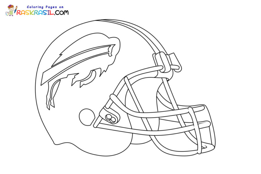 Desenhos de Buffalo Bills para Colorir