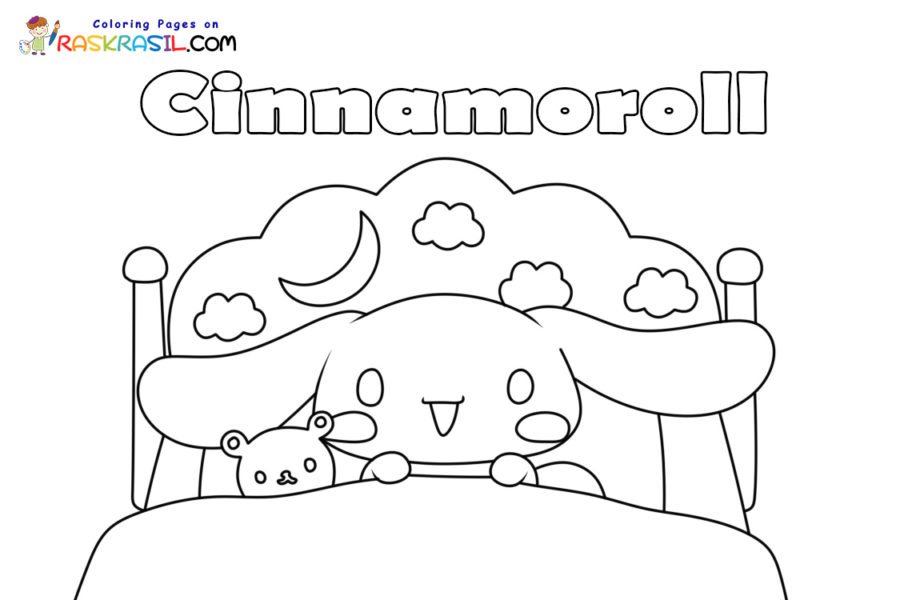 Desenhos de Cinnamoroll para Colorir