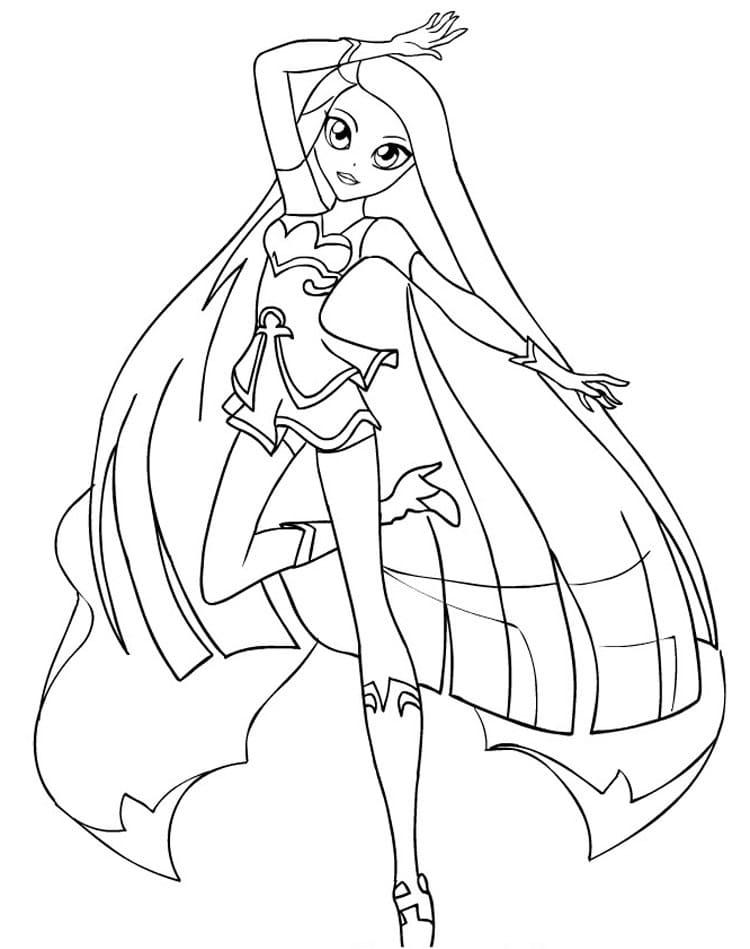 Coloriage Lolirock Imprimer