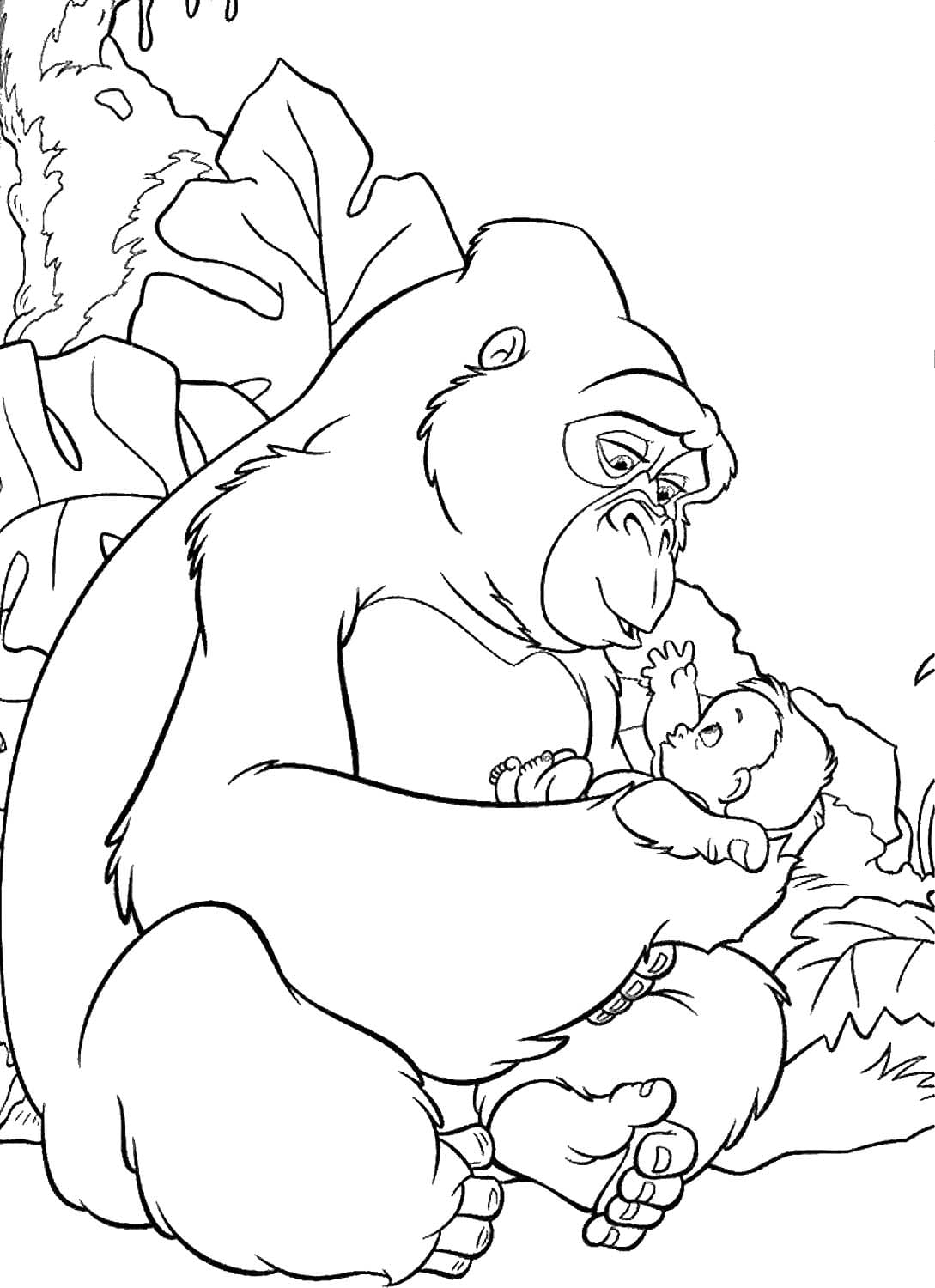 Raskrasil.com-Coloring-Pages-Gorilla-19