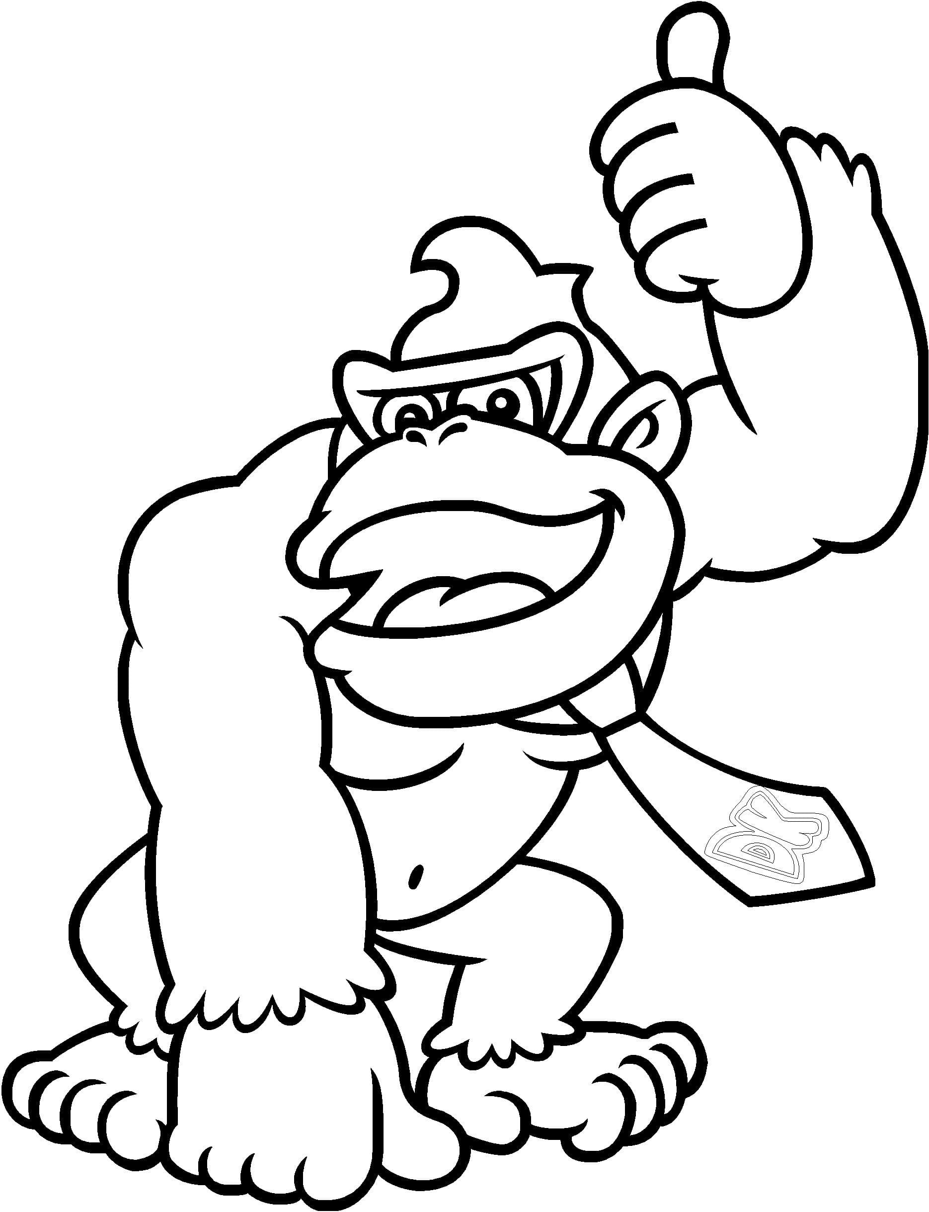 Raskrasil.com-Coloring-Pages-Gorilla-39