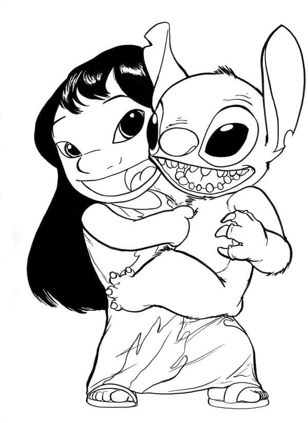 Kolorowanki Stitch | Darmowe Malowanki do wydruku