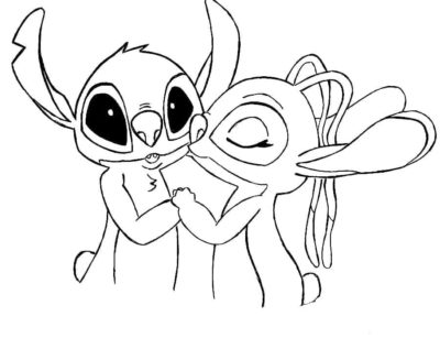 Stitch Coloring Pages