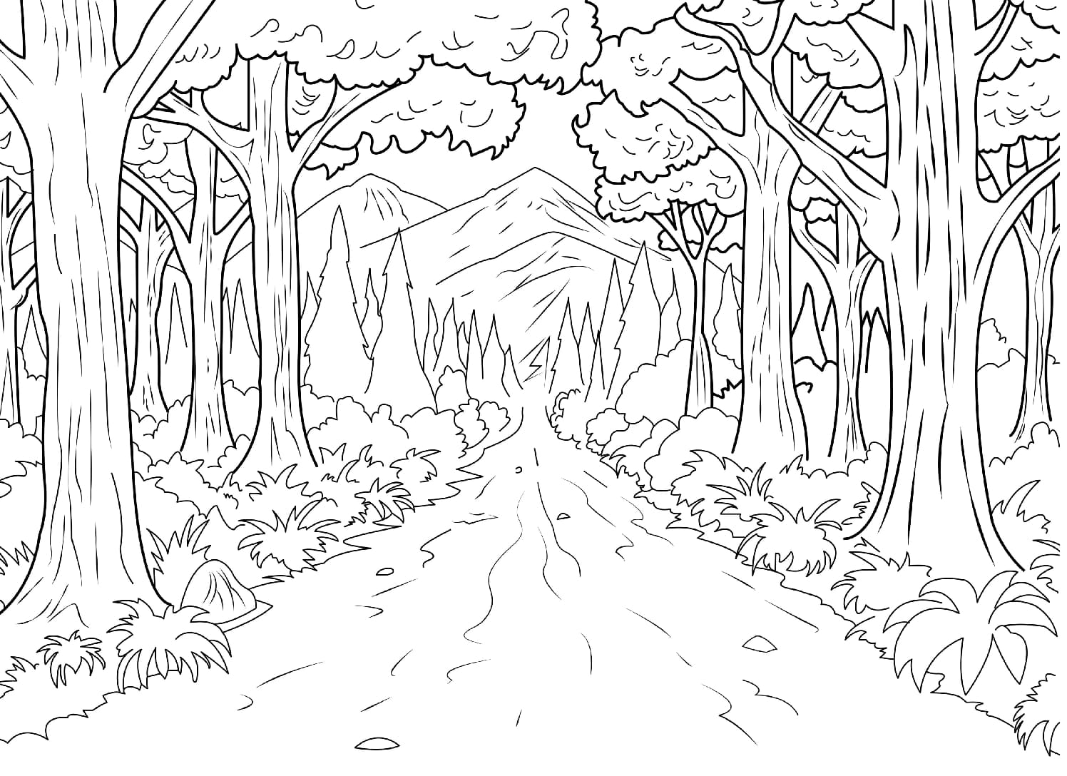 Raskrasil.com-Forest-Coloring-Pages-14