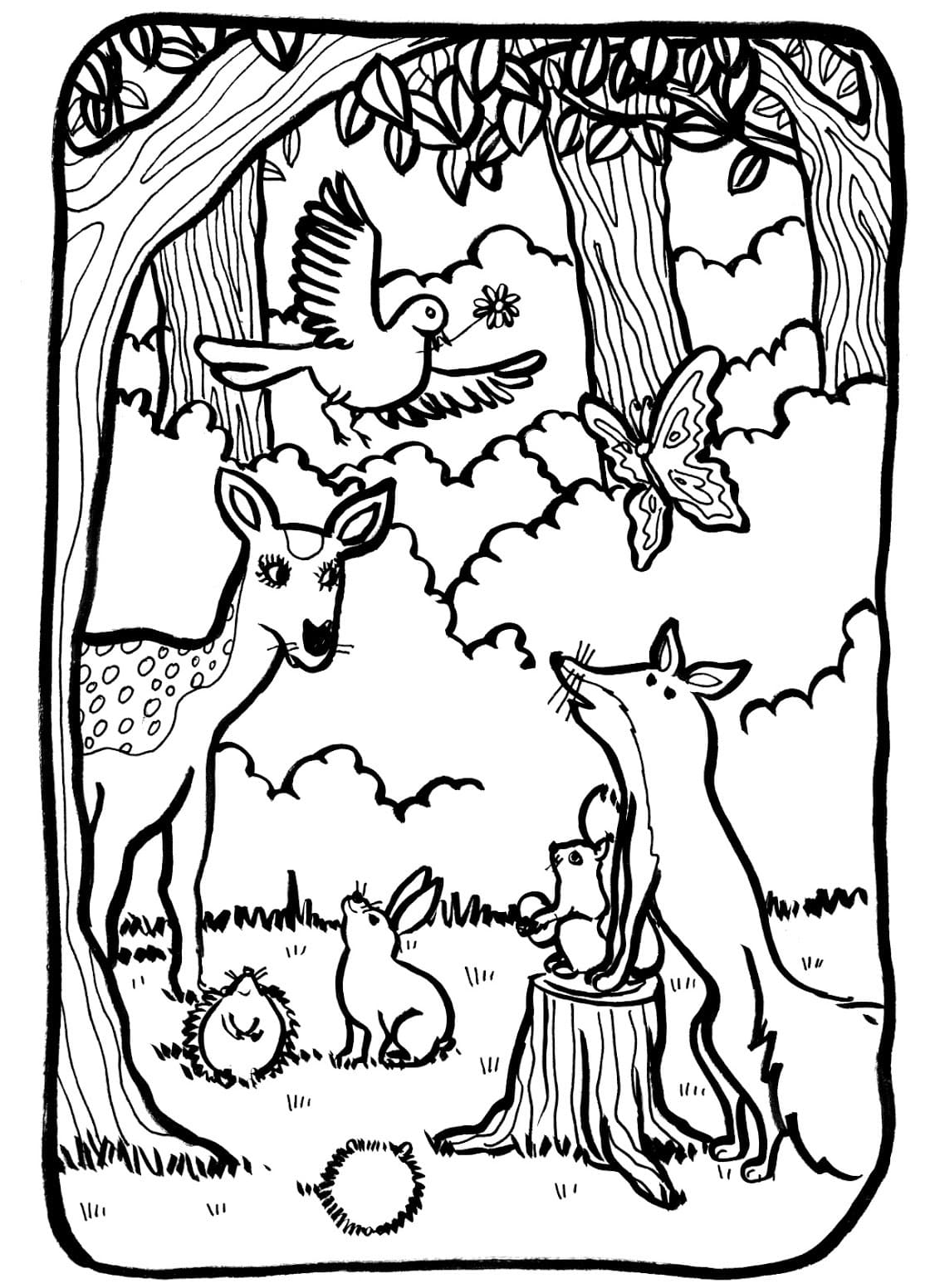 Raskrasil.com-Forest-Coloring-Pages-15