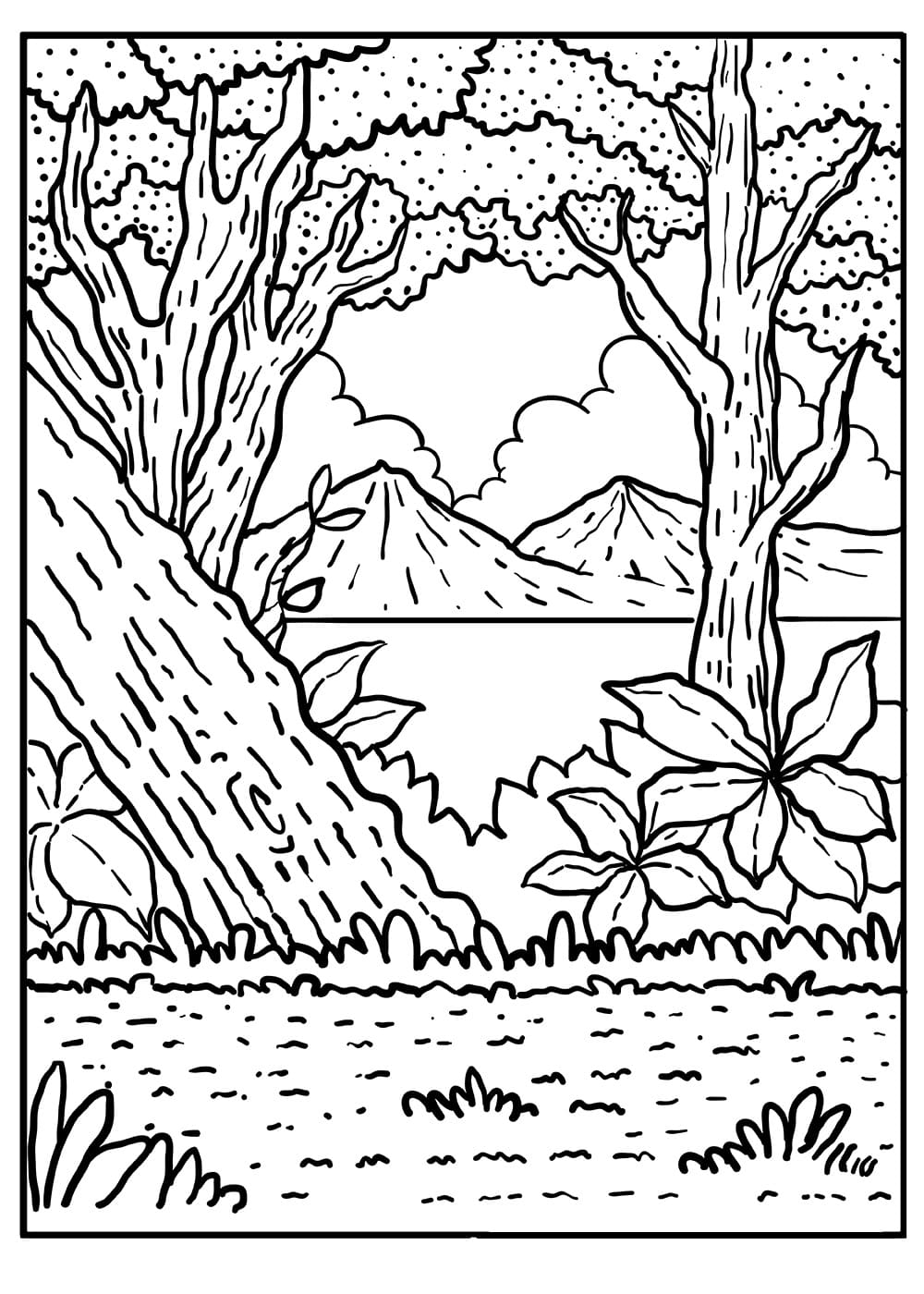 Raskrasil.com-Forest-Coloring-Pages-19