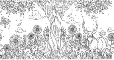 Ausmalbilder Wald | Kostenlos Malvorlagen zum Ausdrucken
