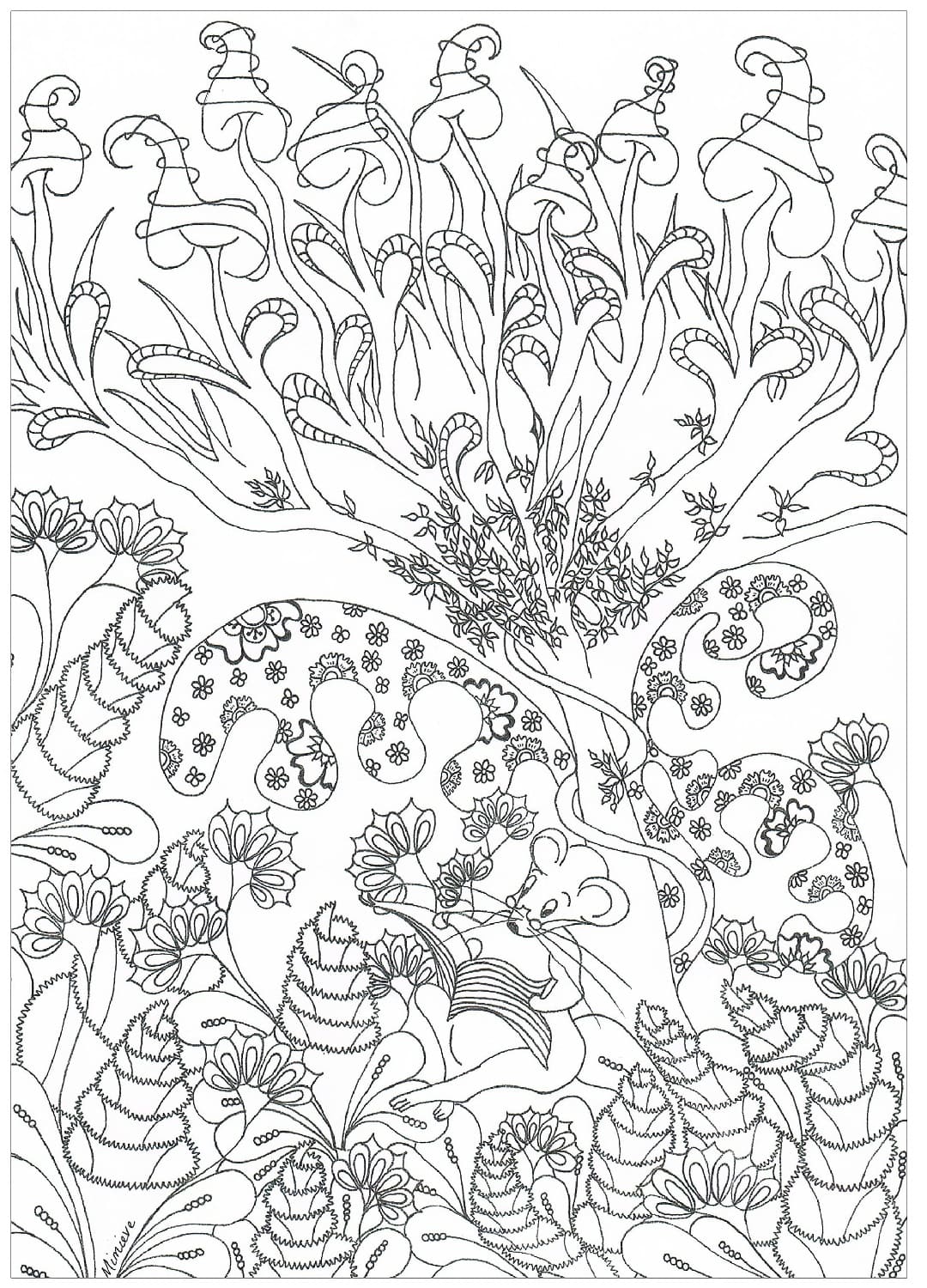 Raskrasil.com-Forest-Coloring-Pages-4