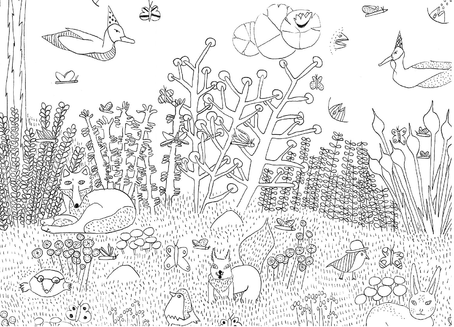 Raskrasil.com-Forest-Coloring-Pages-5