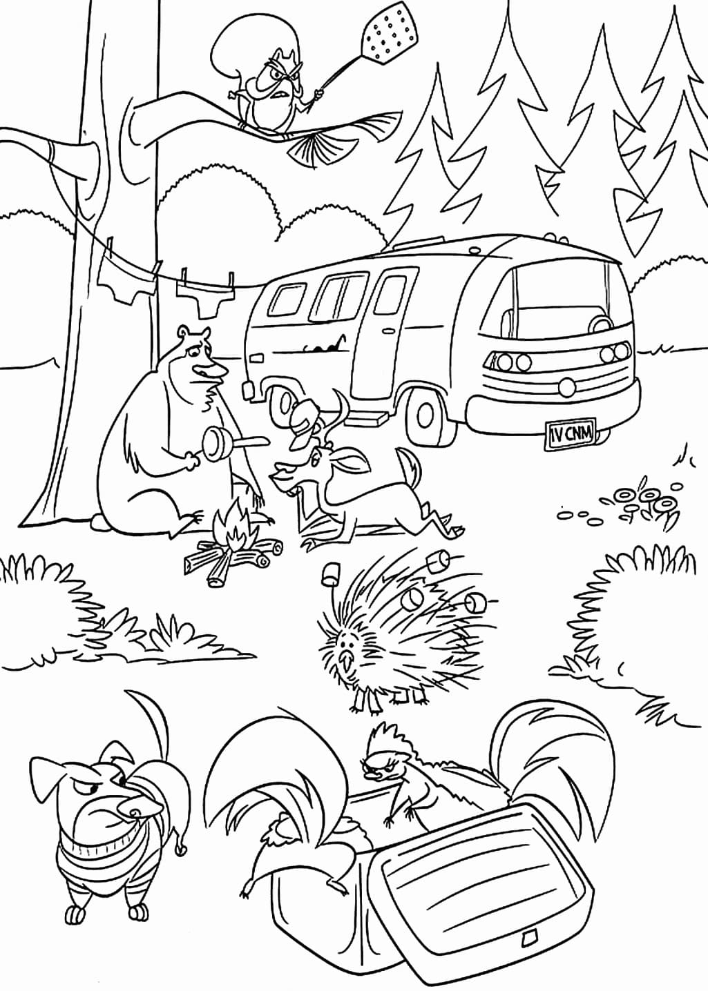 Raskrasil.com-Forest-Coloring-Pages-58