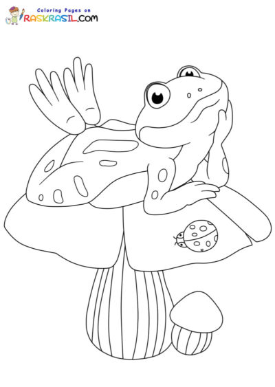 Frösche Ausmalbilder: Quakende Kreativität für Groß und Klein!