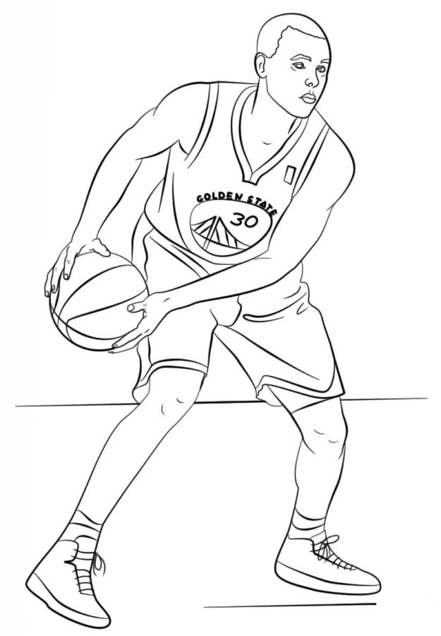 Dibujos de NBA para Colorear