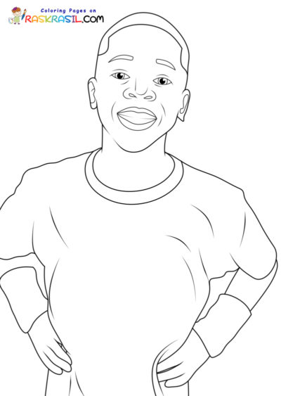 Ninja Kidz Coloring Pages