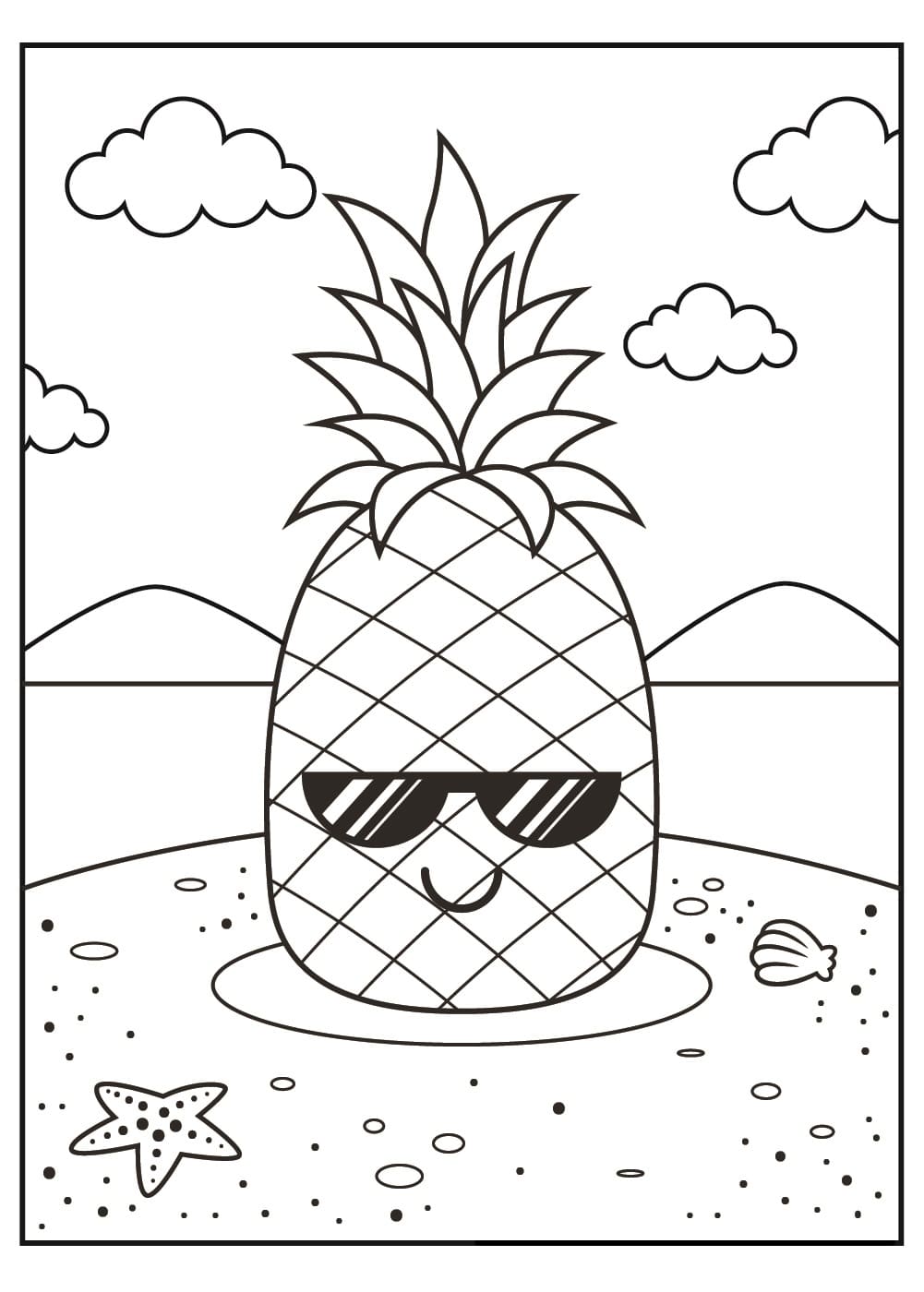 Raskrasil.com-Pineapple-Coloring-Pages-10