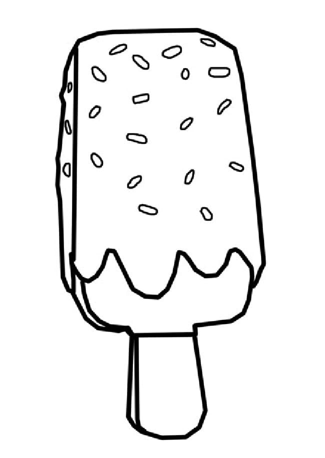 Disegni Di Ghiacciolo Da Colorare