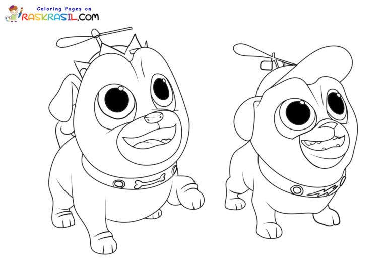 Puppy Dog Pals Coloring Pages