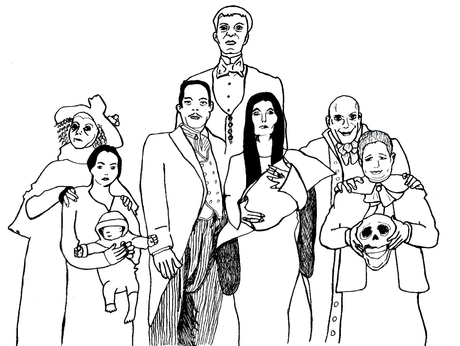 Raskrasil.com-The-Addams-Family-Coloring-Pages-1