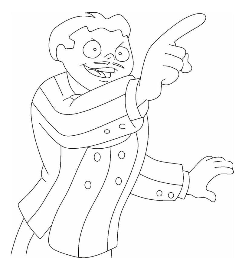 The Addams Family Coloring Pages