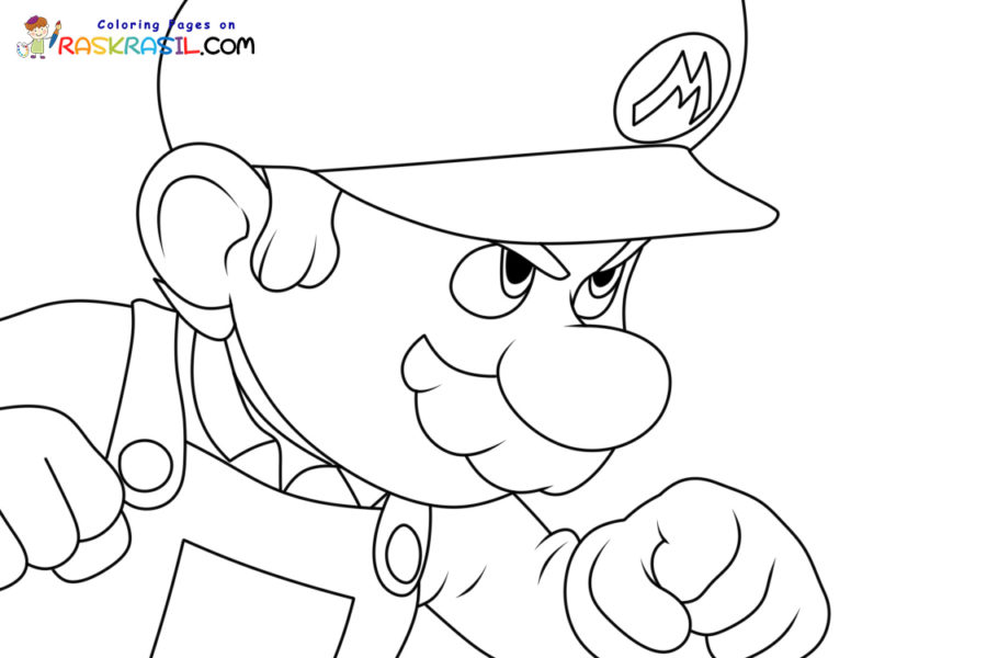 Desenhos de Super Mario Bros. O Filme para Colorir
