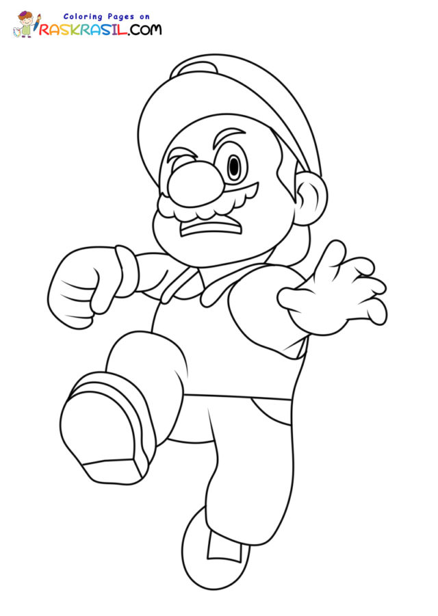 Desenhos de Super Mario Bros. O Filme para Colorir
