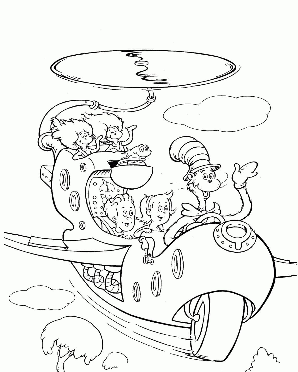 Raskrail.com-Cat-In-The-Hat-Coloring-Pages-4