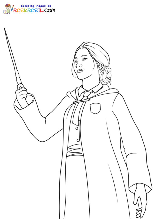 Dibujos de Hogwarts Legacy para Colorear