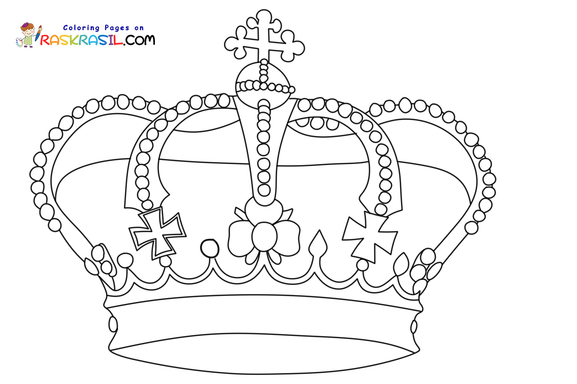 Raskrasil.com-Coloring-Pages-Crown-of-Elizabeth-II