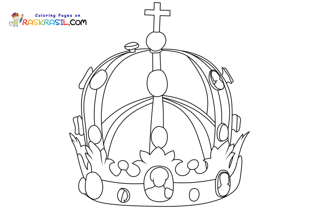 Raskrasil.com-Coloring-Pages-Crown-of-Napoleon