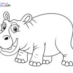 Raskrasil.com-Coloring-Pages-Jungle-Animals-Hippopotamus