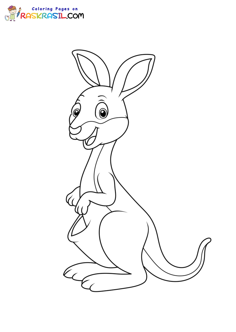 Raskrasil.com-Coloring-Pages-Jungle-Animals-Kangaroo