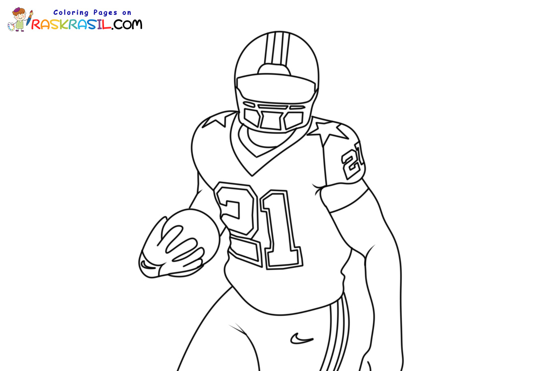 Dallas Cowboys Coloring Pages