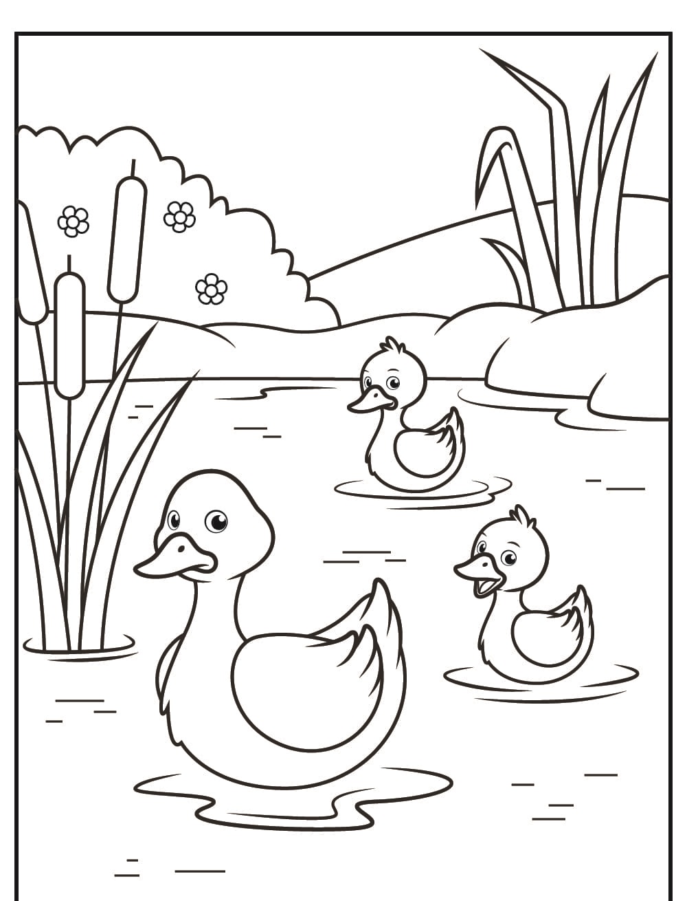 Raskrasil.com-Duck-Coloring-Pages-1