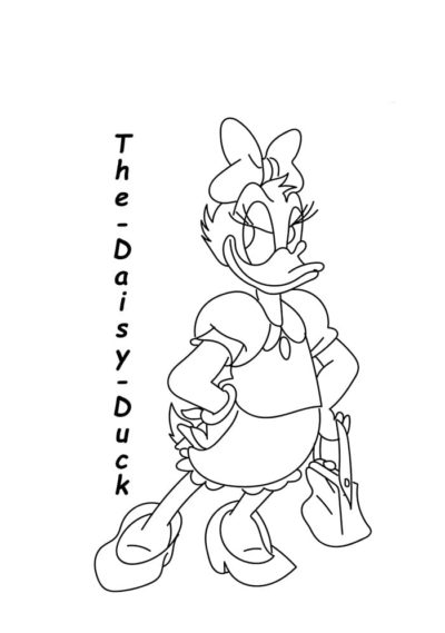 Duck Coloring Pages