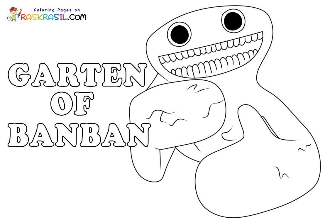 Garten Of Banban New Coloring Pages / How to Color All Monsters