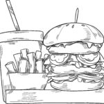 Raskrasil.com-Hamburger-Coloring-Pages-2