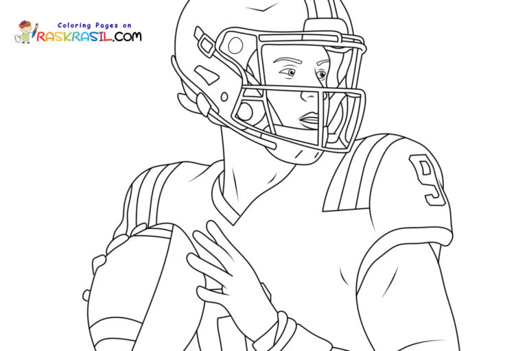 Joe Burrow Coloring Pages
