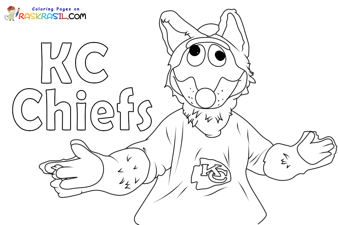 Kansas City Chiefs Coloring Pages 7464