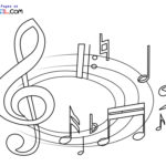 Raskrasil.com-Music-Notes-New-Coloring-Pages-1