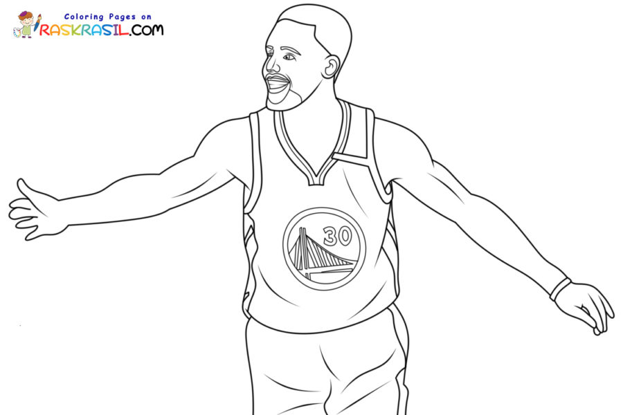 Desenhos de NBA para Colorir