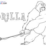 Raskrasil.com-New-Coloring-Pages-Gorilla-10