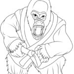 Raskrasil.com-New-Coloring-Pages-Gorilla-3